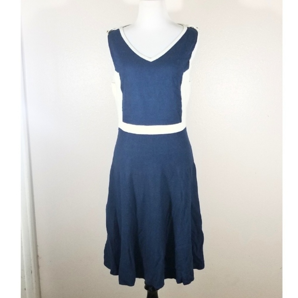 Romeo & Juliet Blue and White Dress